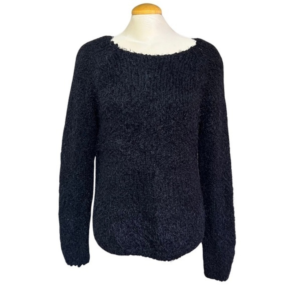Buffalo David Bitton Women's Large Black Textured Sweater